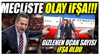 Mecliste Olay İfşa Erdoğanın 13 Değil 16 Özel Uçağı Olduğu Ortaya Çıktı [upl. by Esinaj]