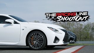 Track Battle Randy vs Justin in the Lexus RC F GS F amp LC 500  The Racing Line Shootout [upl. by Fidel]