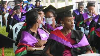 71st graduation ceremony starts at Makerere University [upl. by Ellinnet]