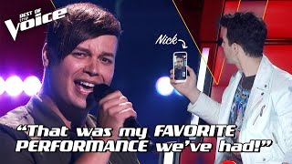 Nathan Brake sings ‘Jealous’ by Nick Jonas  The Voice Stage 1 [upl. by Adehsor617]