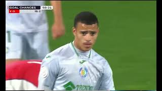 Mason Greenwood Getafe vs Tardienta 01112023  Full Highlights [upl. by Namreg]