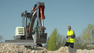 Volvo CE fully electric excavator the EX02 [upl. by Fabian725]