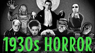 Best Horror Movies of The 1930s [upl. by Gerardo]