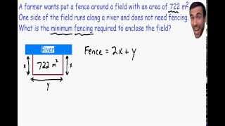 Optimization  Calculus [upl. by Ecinna]