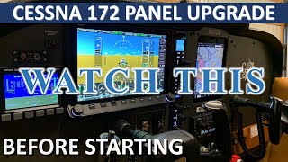 Cessna 172 Panel Upgrade  Dynon Skyview HDX  Watch This First [upl. by Buchbinder]