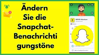 So ändern Sie SnapchatBenachrichtigungstöne [upl. by Cad]