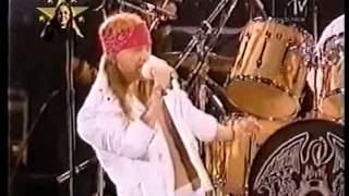 Queen amp Axl Rose  We Will Rock You  Live [upl. by Warner]