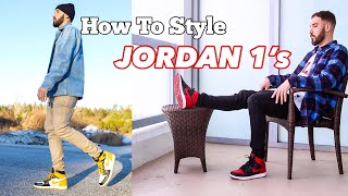 HOW TO STYLE JORDAN 1S IN 2020  AIR JORDAN 1 LOOKBOOK [upl. by Derag]