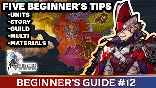 WOTV FFBE Beginner’s Guide 12 – Five Beginners Tips [upl. by Odoric]