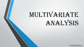 Multivariate Statistical Analysis  IntroductionR Part 3 [upl. by Kevyn459]