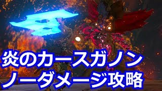 ゼルダの伝説炎のカースガノンをノーダメージ攻略 [upl. by Gwyneth]