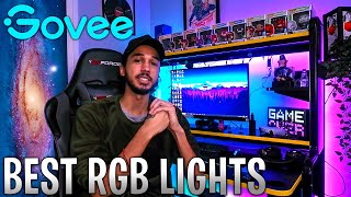 My Govee LED RGB Lighting Setup  Govee DreamColor [upl. by Morez]