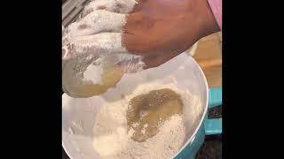 How to make the best Ghanaian Pinkaso  Savoury Hausa Dumplings [upl. by Yenattirb]