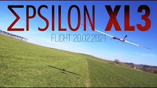 Epsilon XL3 Flight 20210220 [upl. by Florie]