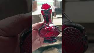 Amazing Vintage 1970 Ruby Cruet Perfume Bottle Avon [upl. by Kilby181]