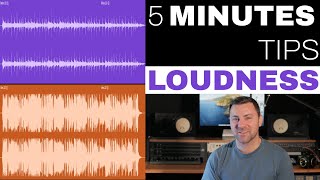 Quick Loudness  5 Minutes Tips [upl. by Helbona]