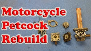 How to Rebuild ANY Motorcycle Petcock Fuel Switch [upl. by Namrak]