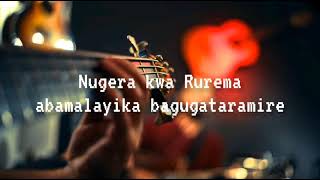 Nzagukumbura by Andy Bumuntu official Lyrics video [upl. by Wilinski866]