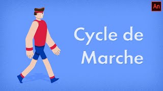 Animer un Cycle de Marche  Tuto Adobe Animate [upl. by Ximenes590]