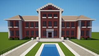 MINECRAFT HERRENHAUS  VILLA bauen TUTORIAL HAUS 156 [upl. by Iadrahs]