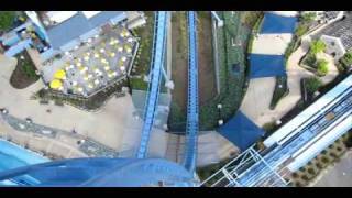 Griffon Front Row Seat onride widescreen POV Busch Gardens Williamsburg [upl. by Bashemeth]