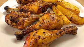 Air Fryer Spicy and Crispy Chicken Drumsticks [upl. by Fairley]