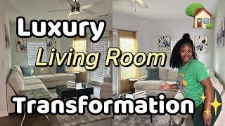 Luxury Apartment MoveIn ✨ Dream Living Room Redo [upl. by Manwell218]