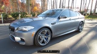 2013 BMW M5 F10 Start Up Exhaust and In Depth Review [upl. by Elyrrad]