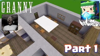 Grannys House In Mini World Game  Part1 [upl. by Evander]