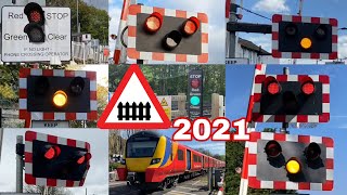 UK Level Crossings 2021 [upl. by Eugen]