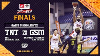 Highlights G5 TNT vs Ginebra  PBA Philippine Cup 2020 Finals [upl. by Groeg]