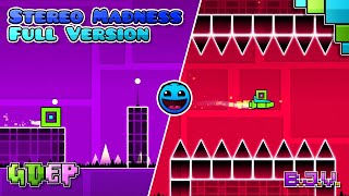 Stereo Madness Full Version  Geometry Dash Extended Play [upl. by Jannel]