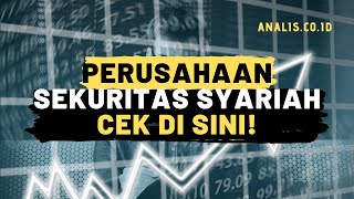 Perusahaan Sekuritas Syariah  Mana Sekuritas Terbaik untuk Nabung Saham [upl. by Adiene]