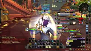 WoW Boomkin goes 42 VS TRIPLE MELEE LOBBY  WoW TWW PvP [upl. by Kcirdderf]