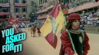 Inside The Palio di Siena Horse Race  You Asked For It [upl. by Eirual248]