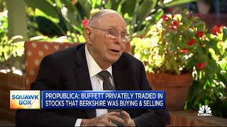 Charlie Munger on Warren Buffett He cares more about what happens to Berkshire than his own money [upl. by Airekal]