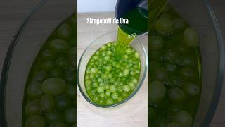 Strogonoff de uva sobremesa receitas viralvideo shortsviral [upl. by Stranger]