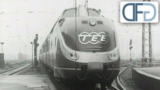 Die Bahn im Jahre 1958 In großen Zügen  Eine Studie über die arme reiche Bundesbahn [upl. by Alahcim]