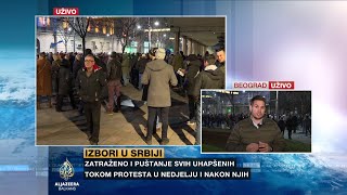 Deseti dan protesta u Beogradu Marinika Tepić više nema snage da se obrati okupljenima [upl. by Inoliel]