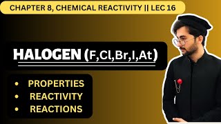 Halogen  reactivity of halogens  reactions of halogens  class 9 [upl. by Mcclenon]