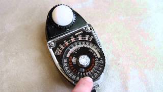 Sekonic Studio Deluxe Lightmeter One From Zero [upl. by Loats]