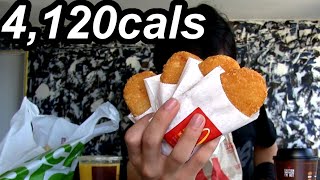 McDonalds Ultimate Breakfast Challenge [upl. by Tomasine]