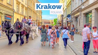 Krakow Poland 🇵🇱  May 2022  Summer 🌞 Walking Tour 4KHDR ▶114 min [upl. by Gredel]