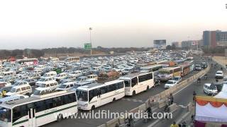 Delhi Gurgaon NH8 and toll plaza [upl. by Ycnej]