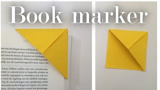 How to make a Paper Bookmark  EASY tutorial [upl. by Bremser631]