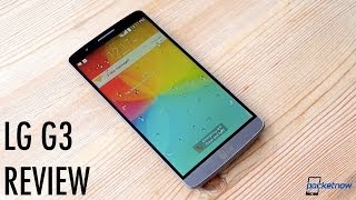 LG G3 Review More Than Just A Pretty Screen  Pocketnow [upl. by Omrelliug]