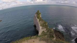 ETRETAT WHITE CLIFF WALK DOWN  Falaises dEtretat Normandy France 🇲🇫 [upl. by Rist]