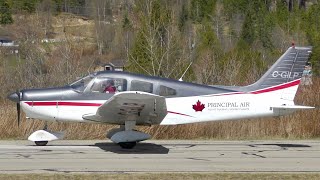 Piper PA28151 Cherokee Warrior Landing [upl. by Fulbright]