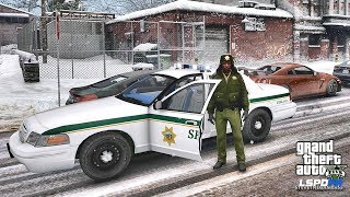 GTA 5 MOD LSPDFR 663  NORTH YANKTON  GTA 5 REAL LIFE PC MOD [upl. by Kcirdneked]