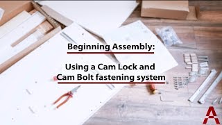 How to Use a Cam Lock and Cam Bolt [upl. by Pirali]